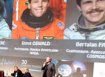 L’espace est mon futur: des astronautes à Ris-Orangis