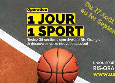 Ris-Orangis, ville sportive: participez à l’opération 1 jour un 1 sport!