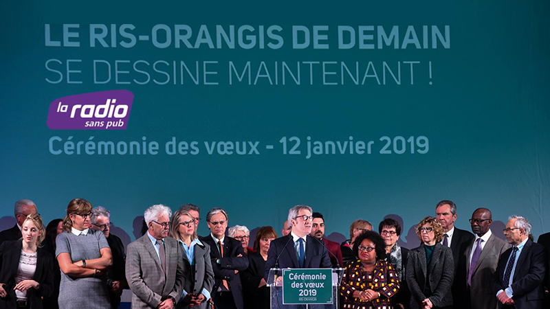 Radio Sans Pub : Stéphane Raffalli, Maire de Ris-Orangis, présente ses voeux 2019