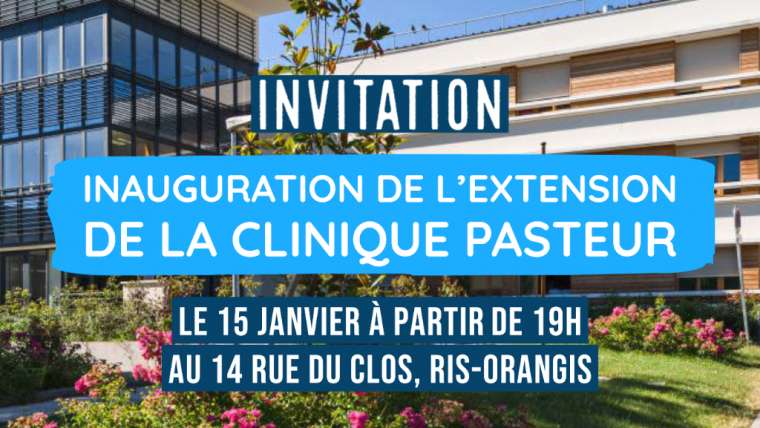 Traitement des cancers : Inauguration de l’extension de la Clinique Pasteur a Ris-Orangis ce 15 janvier 2020