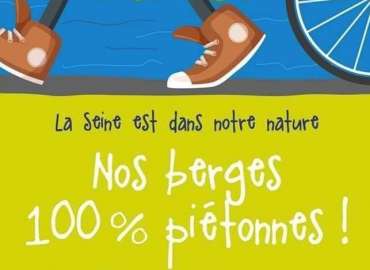 Ris-Orangis : nos berges de Seine sont désormais 100% piétonnes et interdites aux véhicules motorisés