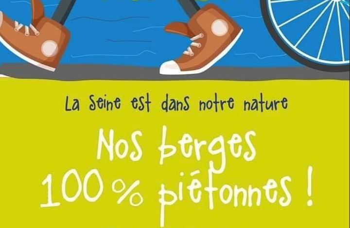 Ris-Orangis : nos berges de Seine sont désormais 100% piétonnes et interdites aux véhicules motorisés
