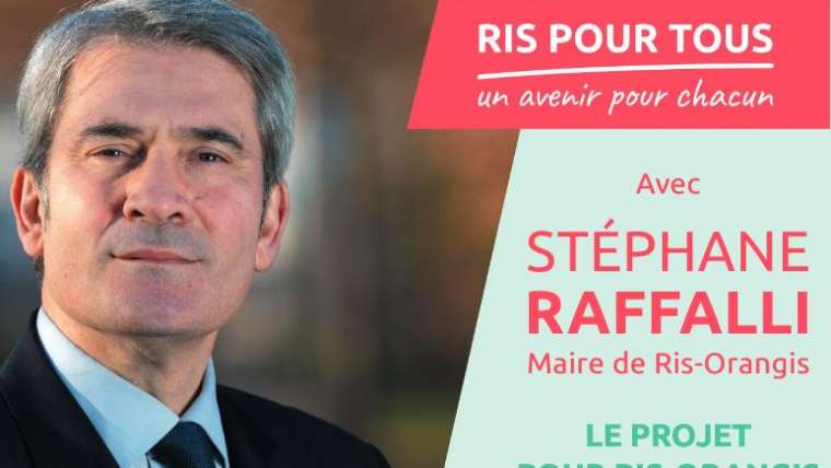 Programme de Ris Pour Tous avec Stéphane Raffalli : les projets pour Ris-Orangis