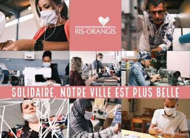 Ris-Orangis : Hommage aux bénévoles de l’atelier communal qui ont confectionné plus de 60 000 masques pour tous les habitants