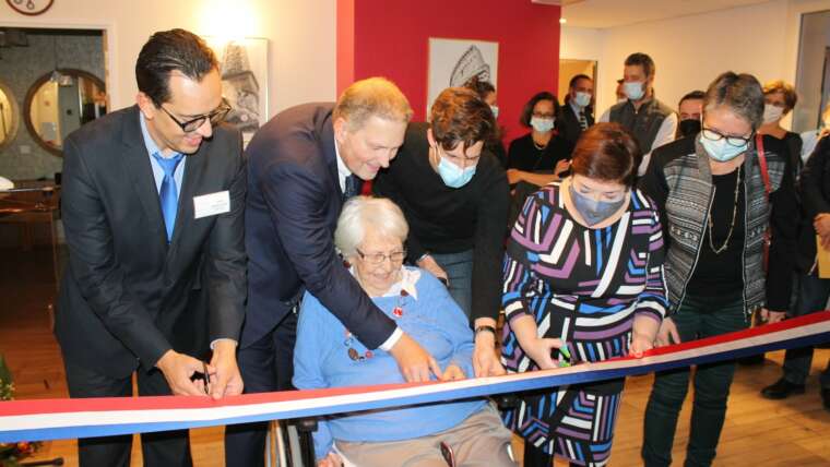 Inauguration de la maison de retraite médicalisée « Le Manoir » à Ris-Orangis